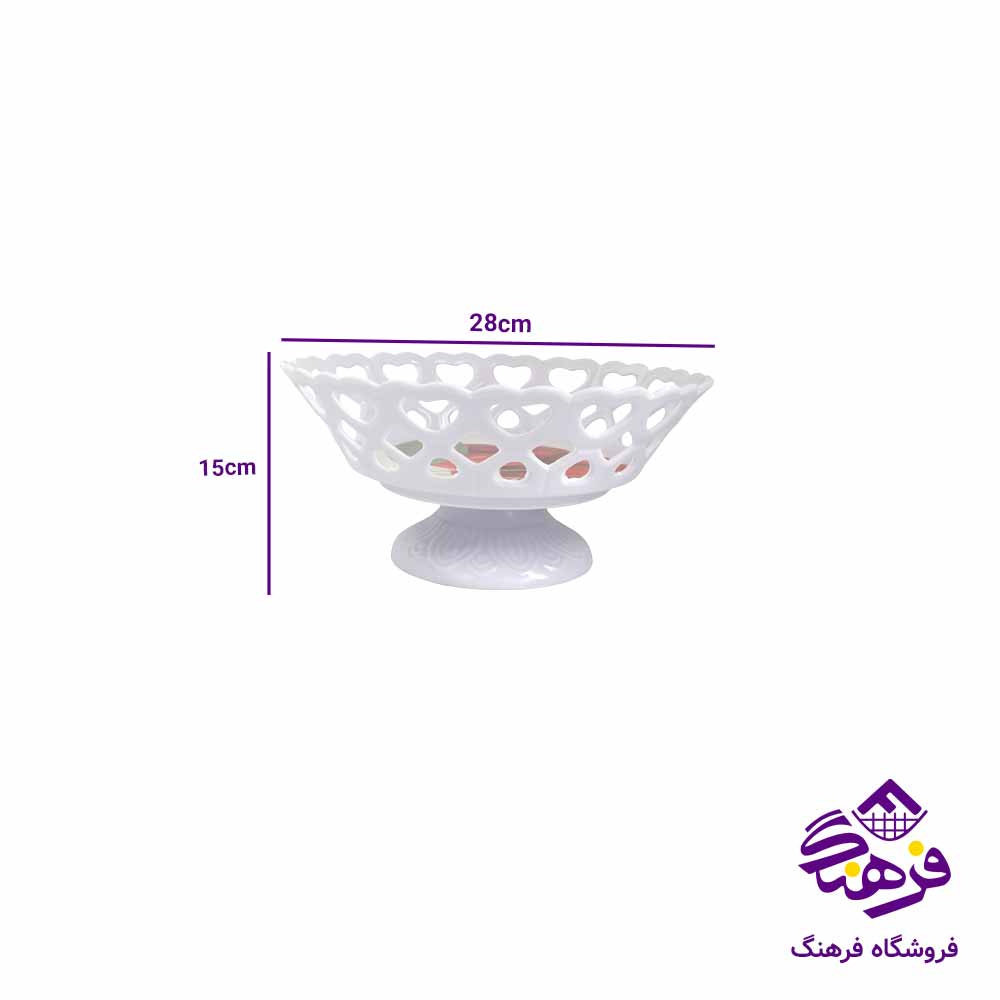 سبدميوه پايه دار ملامين مشهد 2020