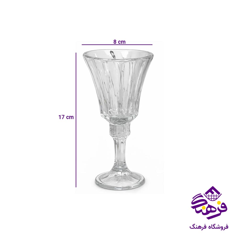 گیلاس بلور کاوه مدل رومی