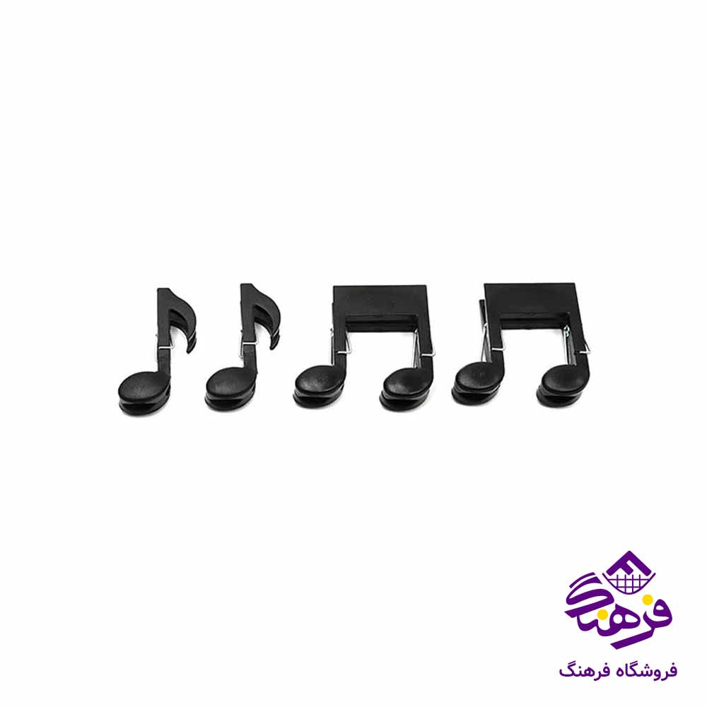 گيره لباس زیباسازان مدل ملودی (24 عددی)