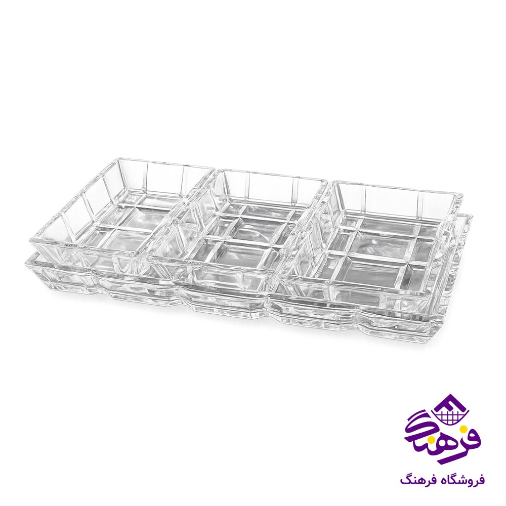 اردو خوری بلور زنگان مدل تایتانیک 4پارچه 1316 