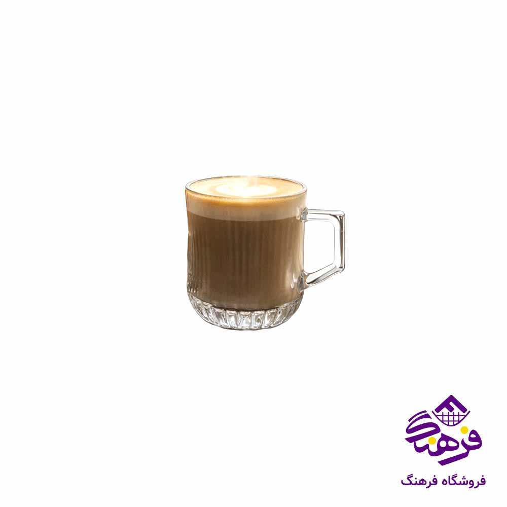 نيم ليوان دسته دار بلور زنگان مدل فلورانس 1454 (6 عددی )