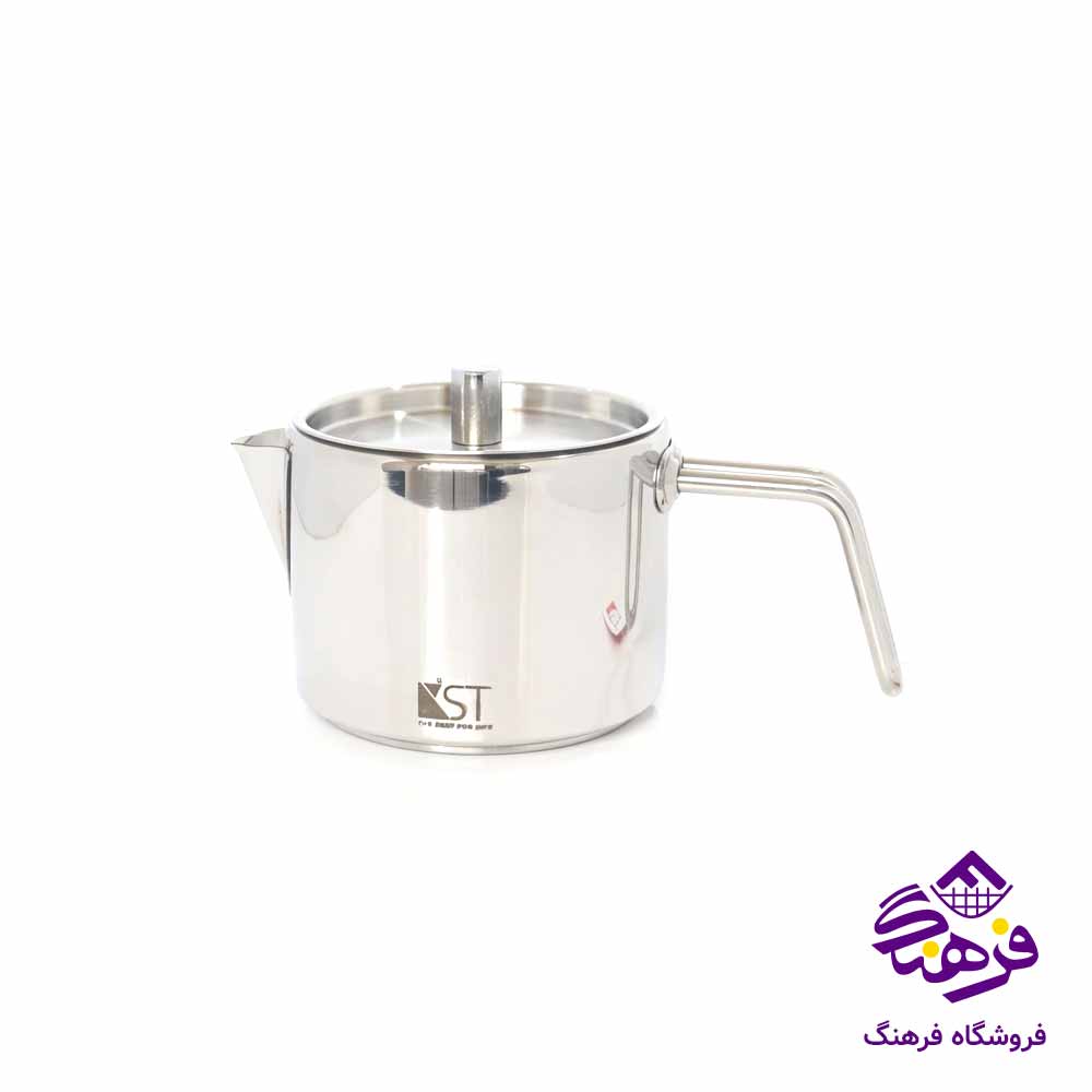 کتری قوری لوله دار قوری استيل KST 2022 S