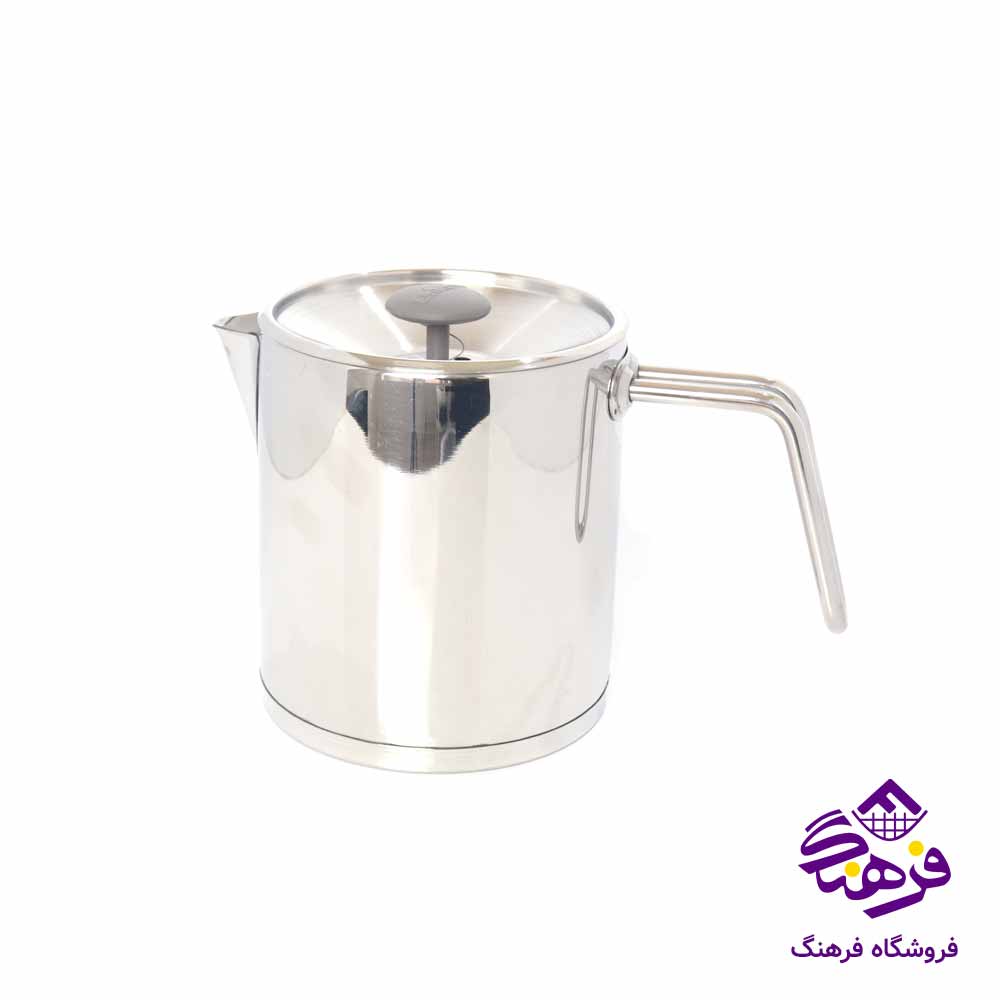 کتری قوری لوله دار قوری استيل KST 2022 S
