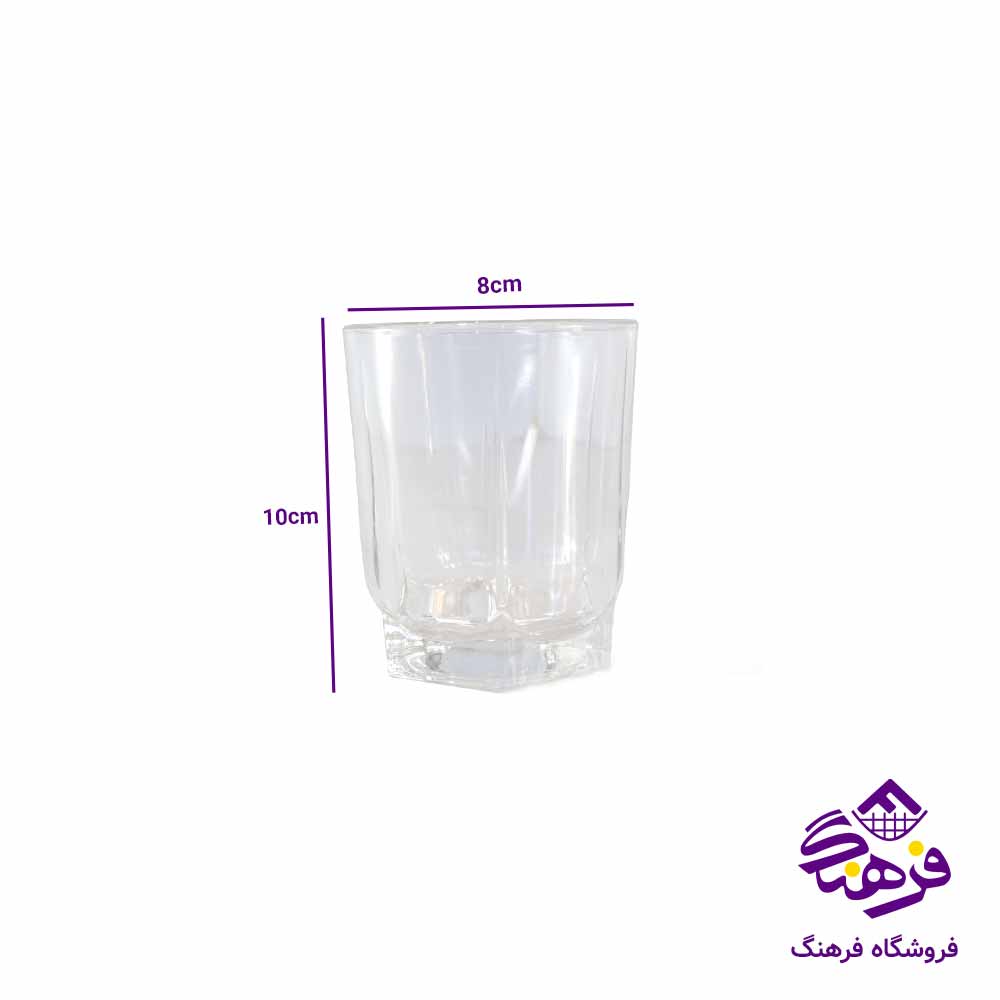 ليوان بلور زنگان مدل رافائل 1160 ( 6 عددی )