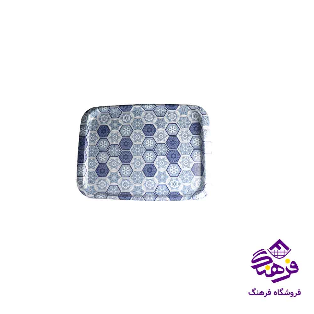سينی بدون دسته 3 مستطيل ونيز کسری 1003