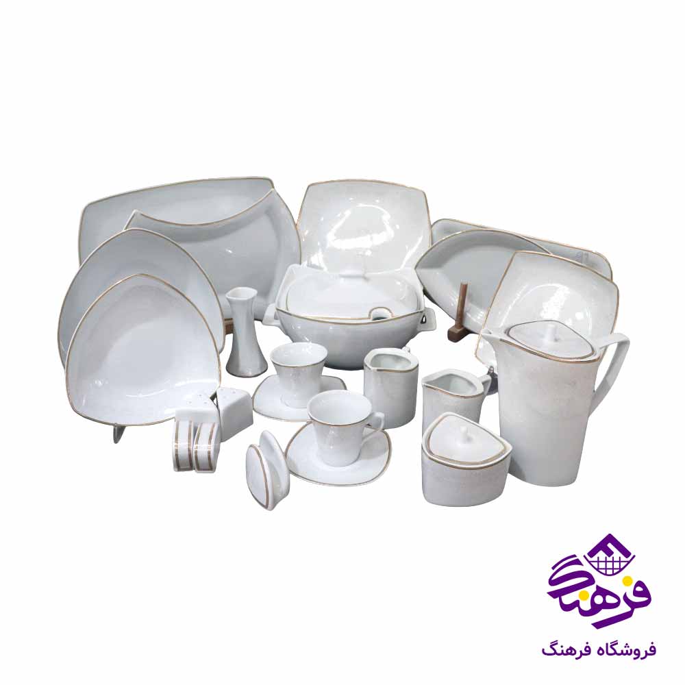 سرويس 105پارچه پاريس نلا طلايي