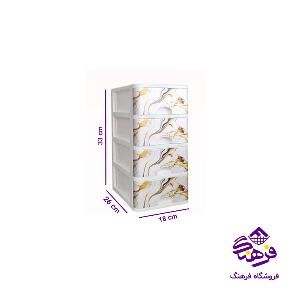 دراور 4ط سنگ سفید طلایی جهرمی