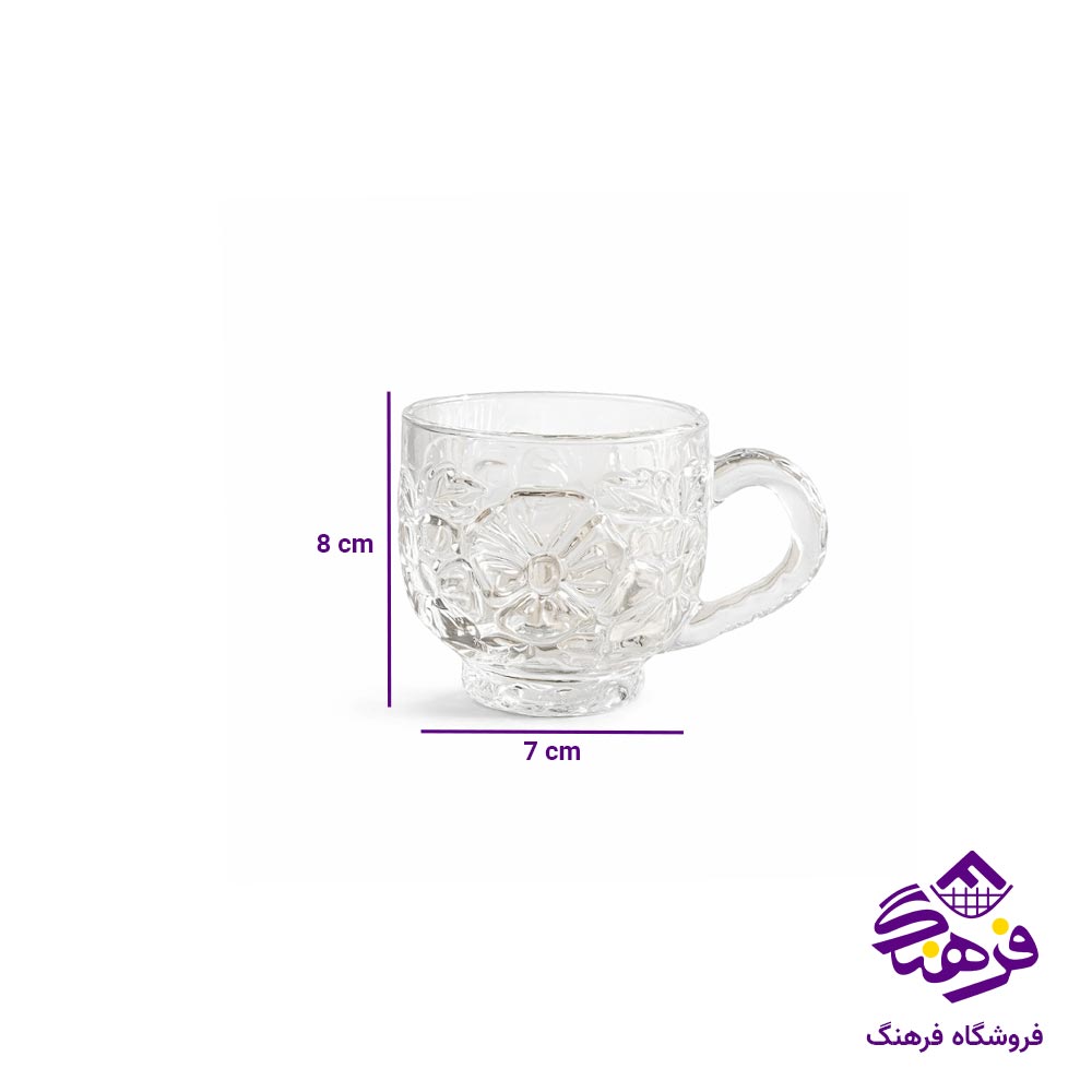 فنجان گلدار 200میل دلی DSZB2479A