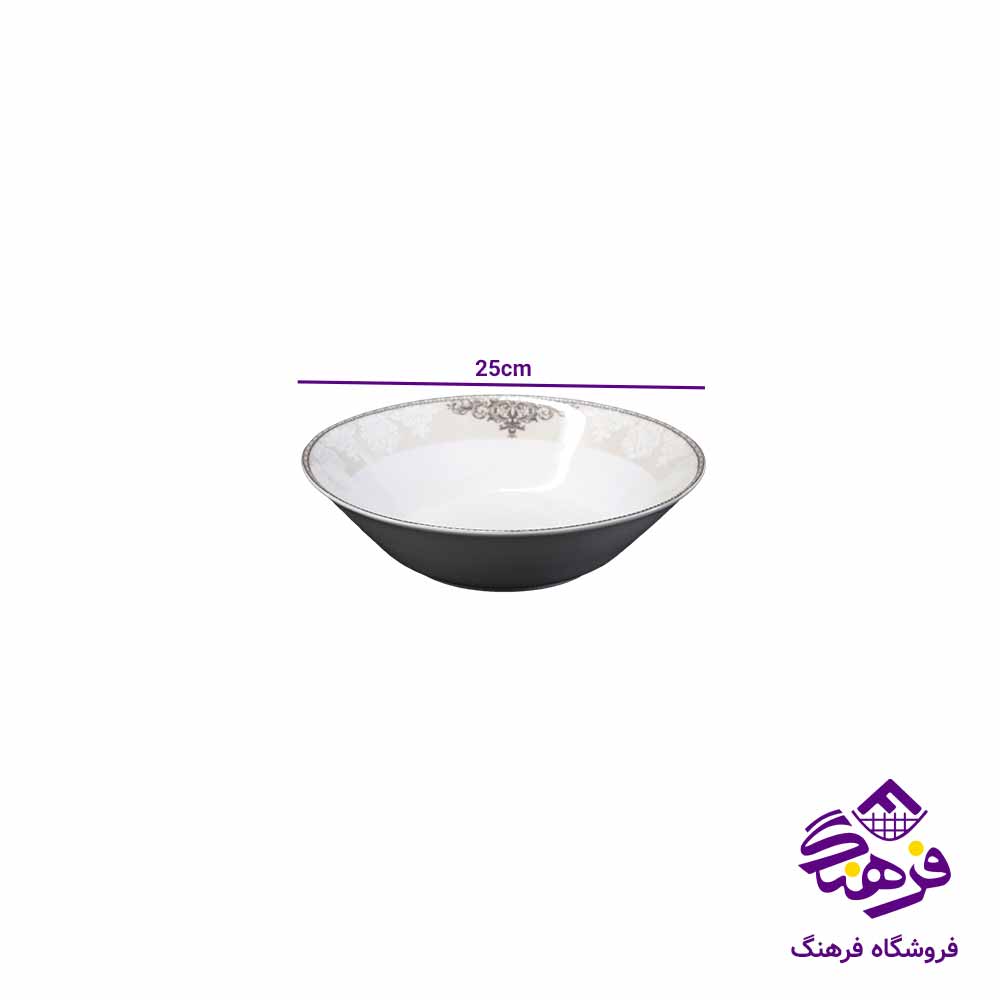 سالاد 08 گرد پلاتين پارس 1823 هرعدد 24دک