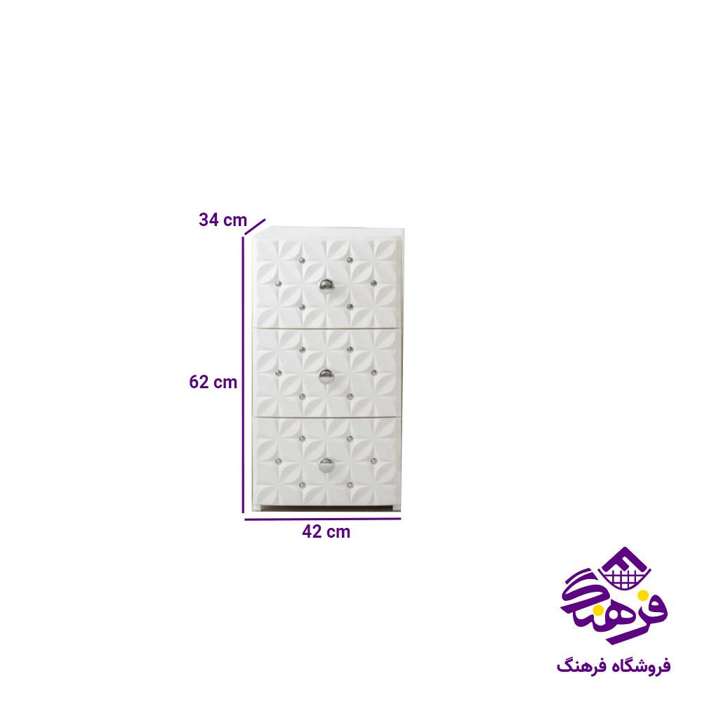 فایل نگین دار 3طبقه تسا مدل مارینا کد 315