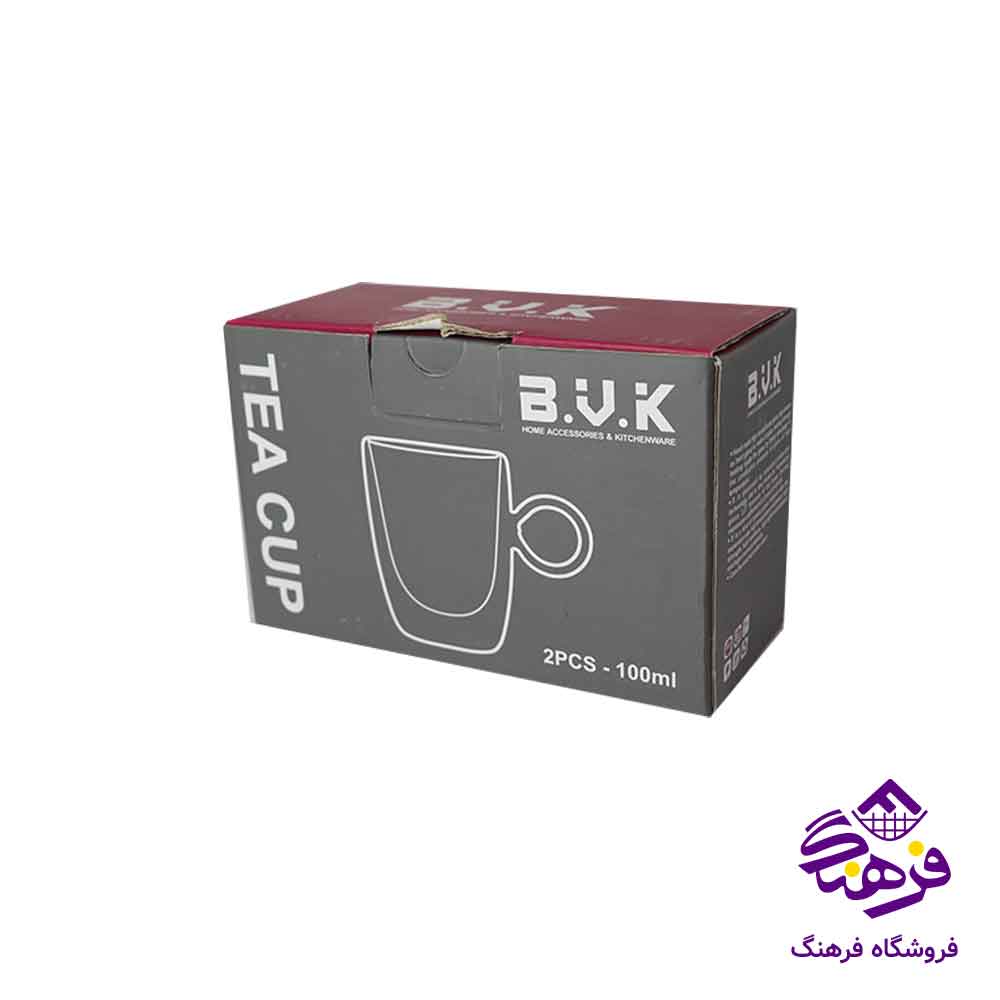 لیوان فرنچ 100میل BVK
