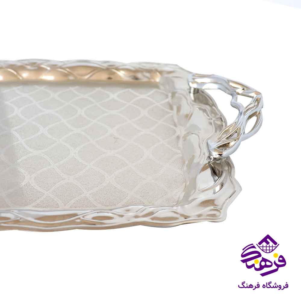 سینی استیل نگیر 2سایز