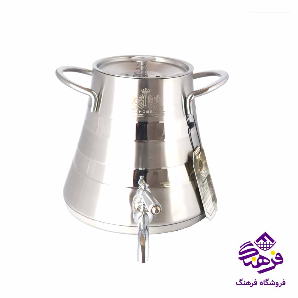 کتری قوری دسته استیل سر هوم 1060