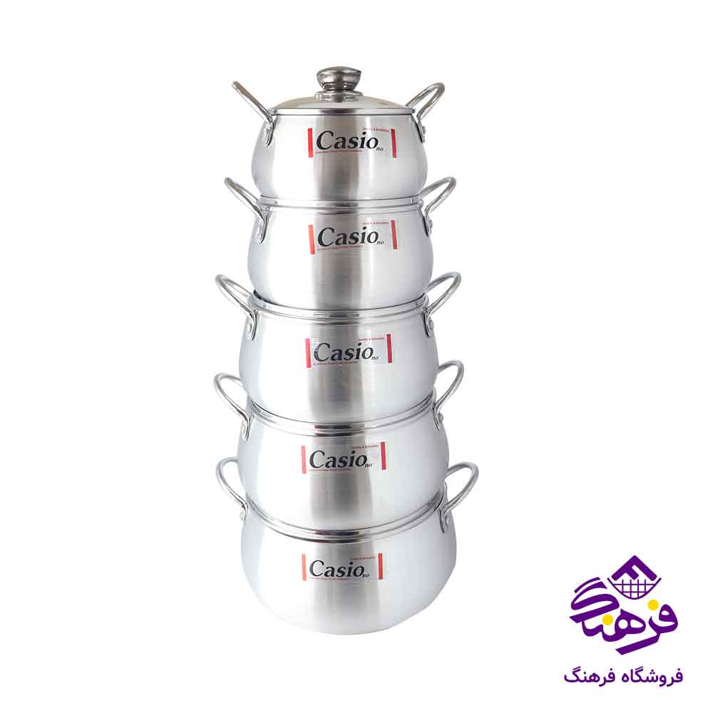 سرویس قابلمه 10پارچه الومینیوم کاسیو اراد