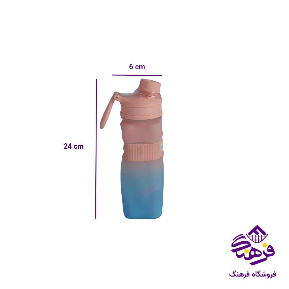 قمقمه اسپرت درب پيچي YR6
