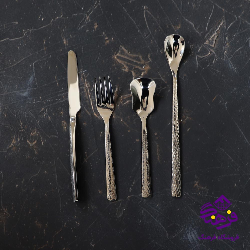سرویس قاشق چنگال 143پارچه کیف دار بونیتو