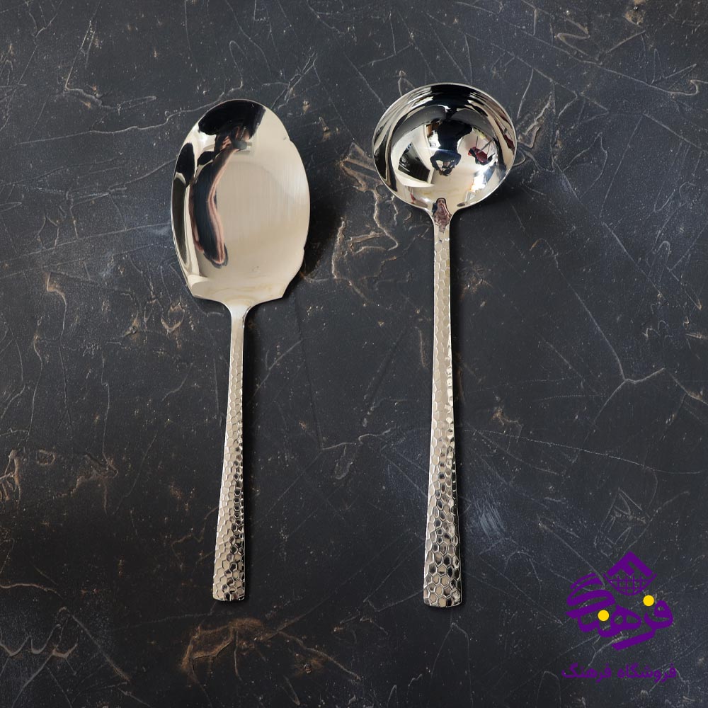 سرویس قاشق چنگال 143پارچه کیف دار بونیتو