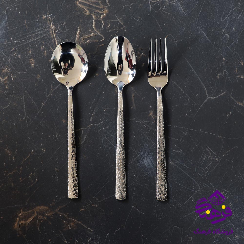 سرویس قاشق چنگال 143پارچه کیف دار بونیتو