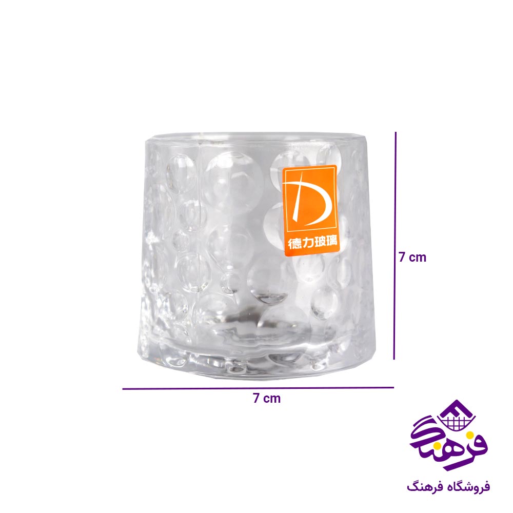 نیم لیوان چرخشی حبابی دلی TKB512C