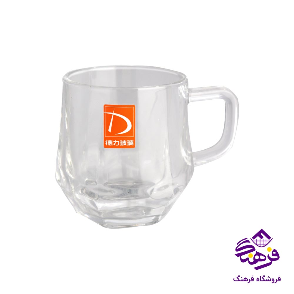 لیوان دسته دار 6ضلعی دلی TZ398A