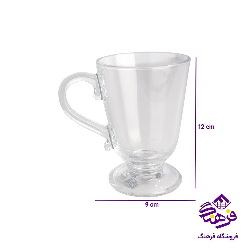 لیوان پایه دار ساده دلی TZ5006