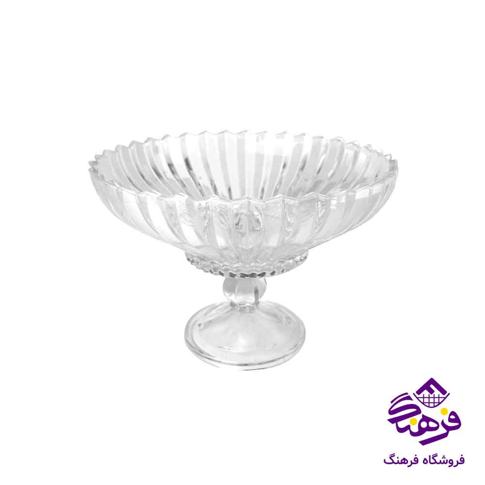 ميوه خوری بلور کاوه مدل سلين پايه دار 
