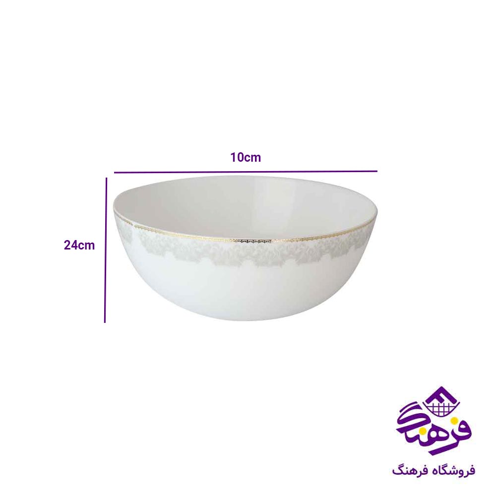 سالاد طرحدار گرد گلدن اپال 