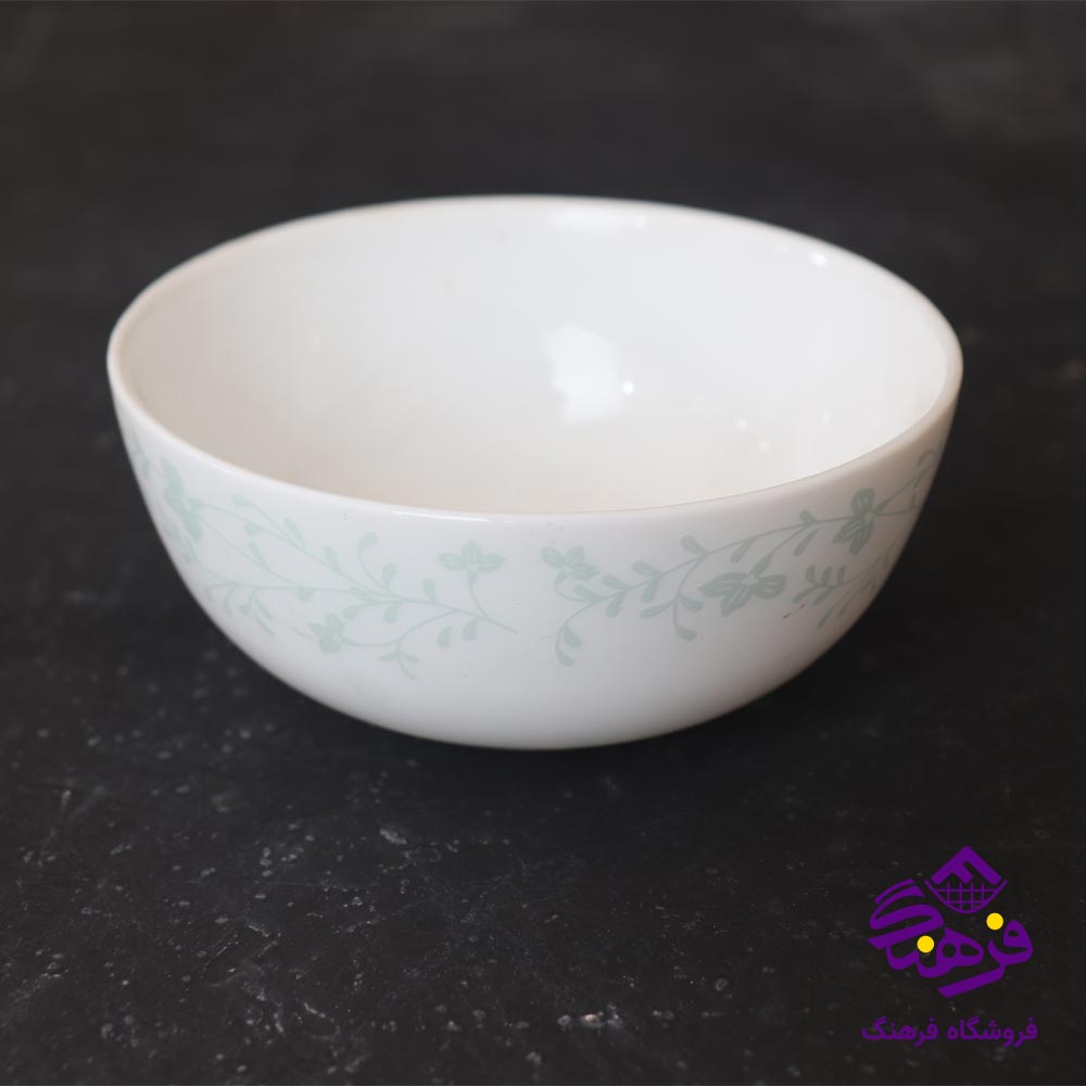 پیاله طرحدار گرد گلدن اپال 