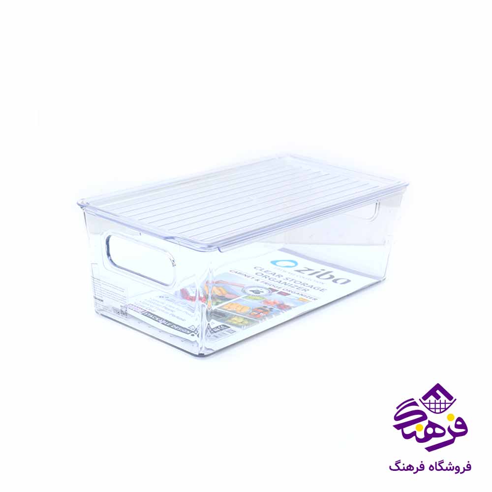 نظم دهنده درب دار 3000 میلی ليتری زيباسازان مدل آدرینا 37136
