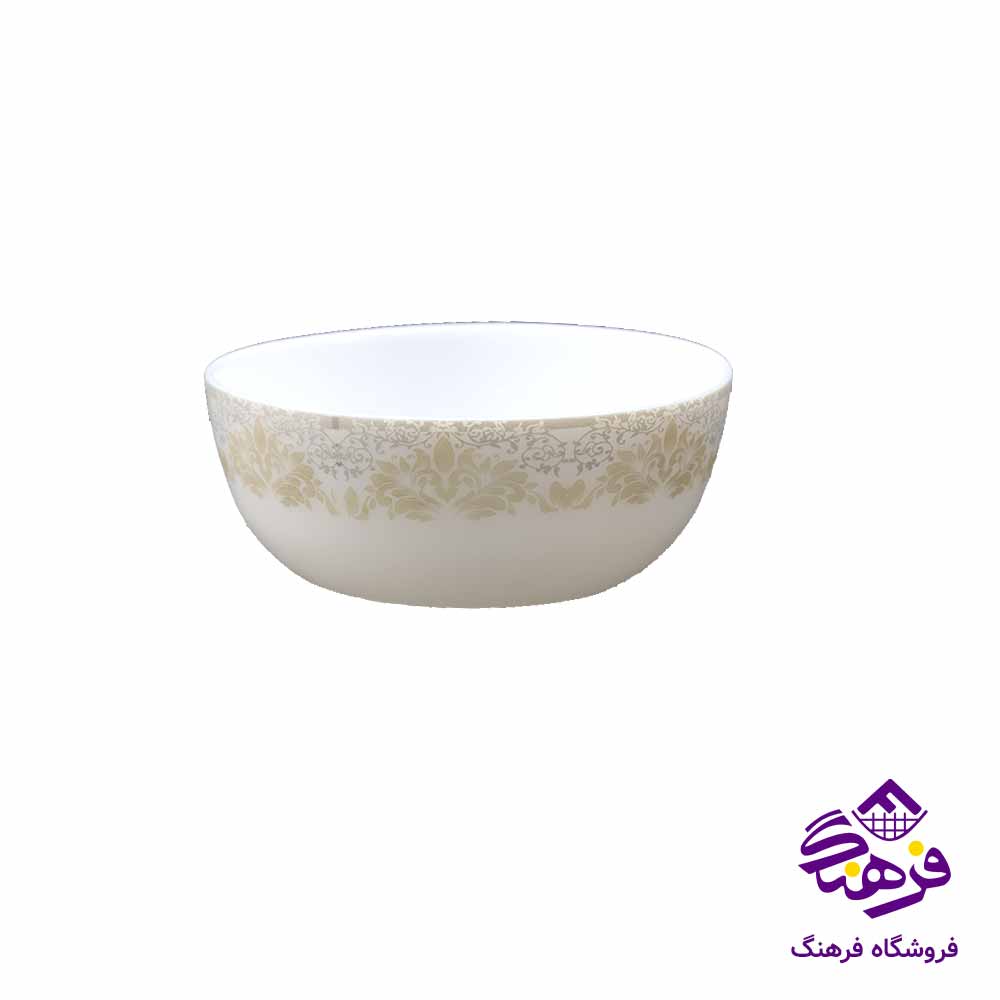 سرويس 26پارچه ديوالی پرنسا عسلی گلدن اپال
