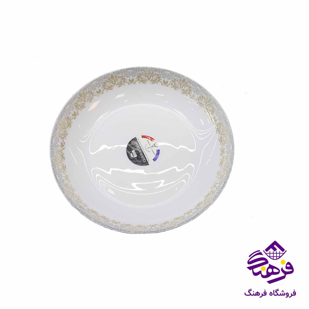 سرويس 26پارچه ديوالی پرنسا عسلی گلدن اپال