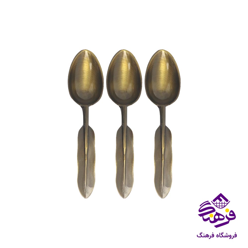 قاشق ادویه دسته پر 3عددی