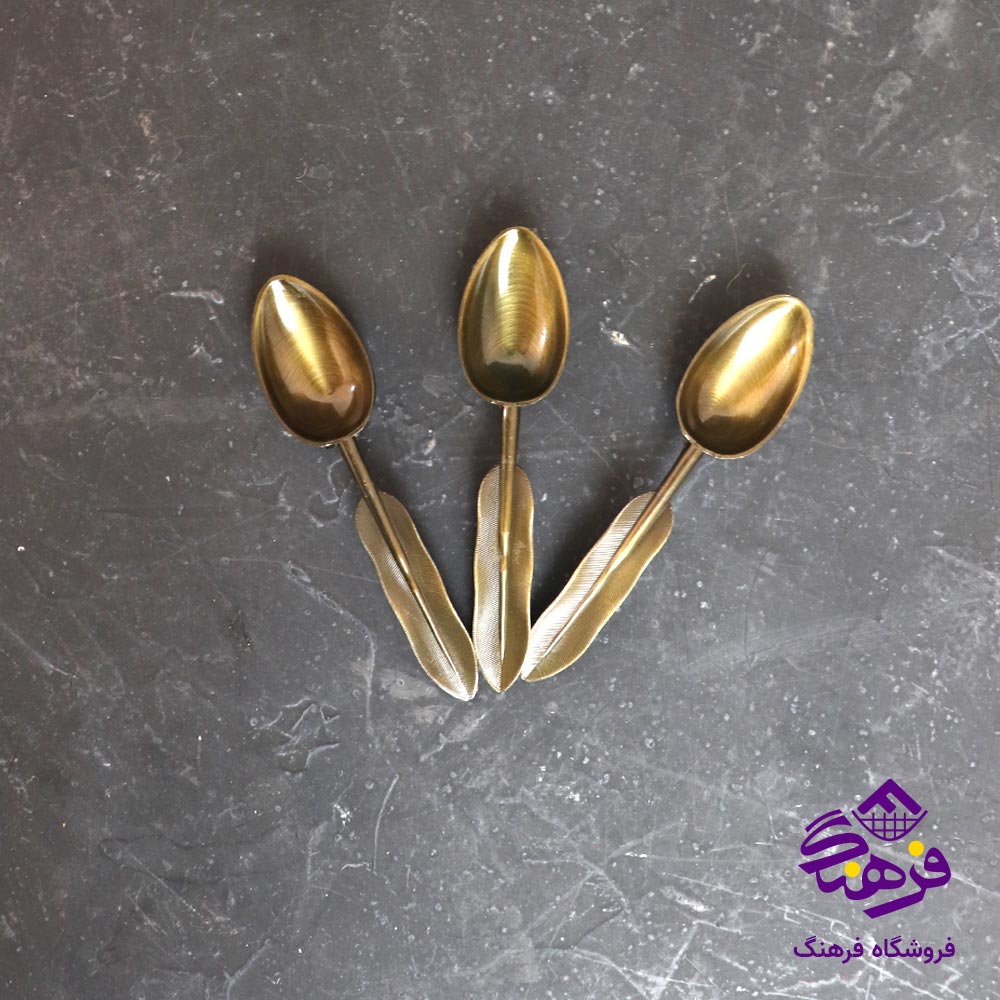 قاشق ادویه دسته پر 3عددی