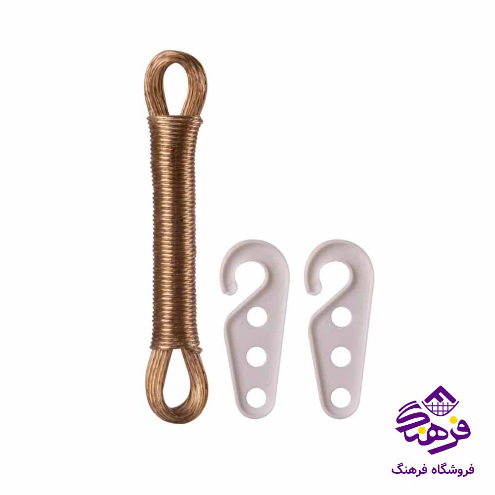 طناب سيمی روکشدار 20متری