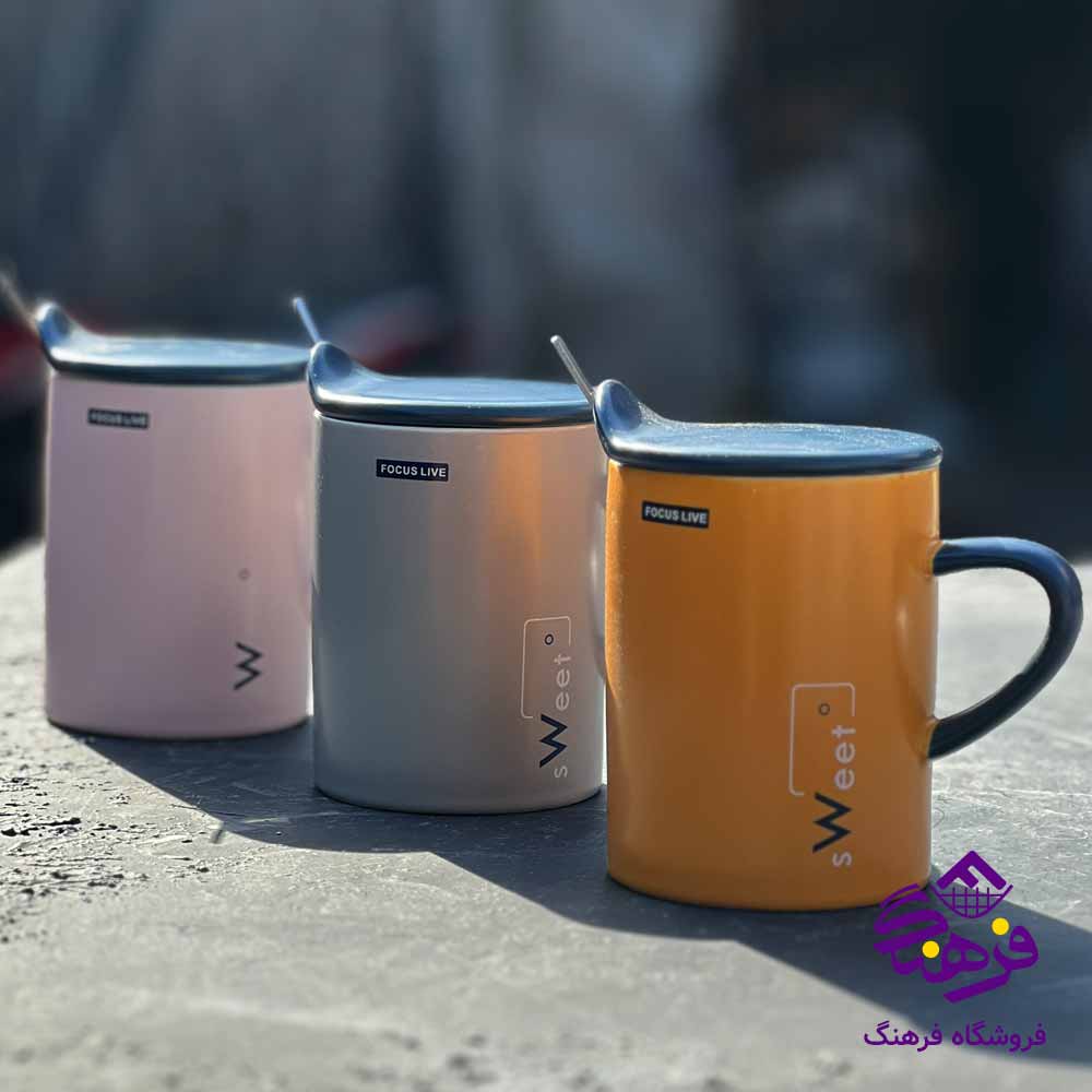 ماگ سراميکی دربدار چندمدل