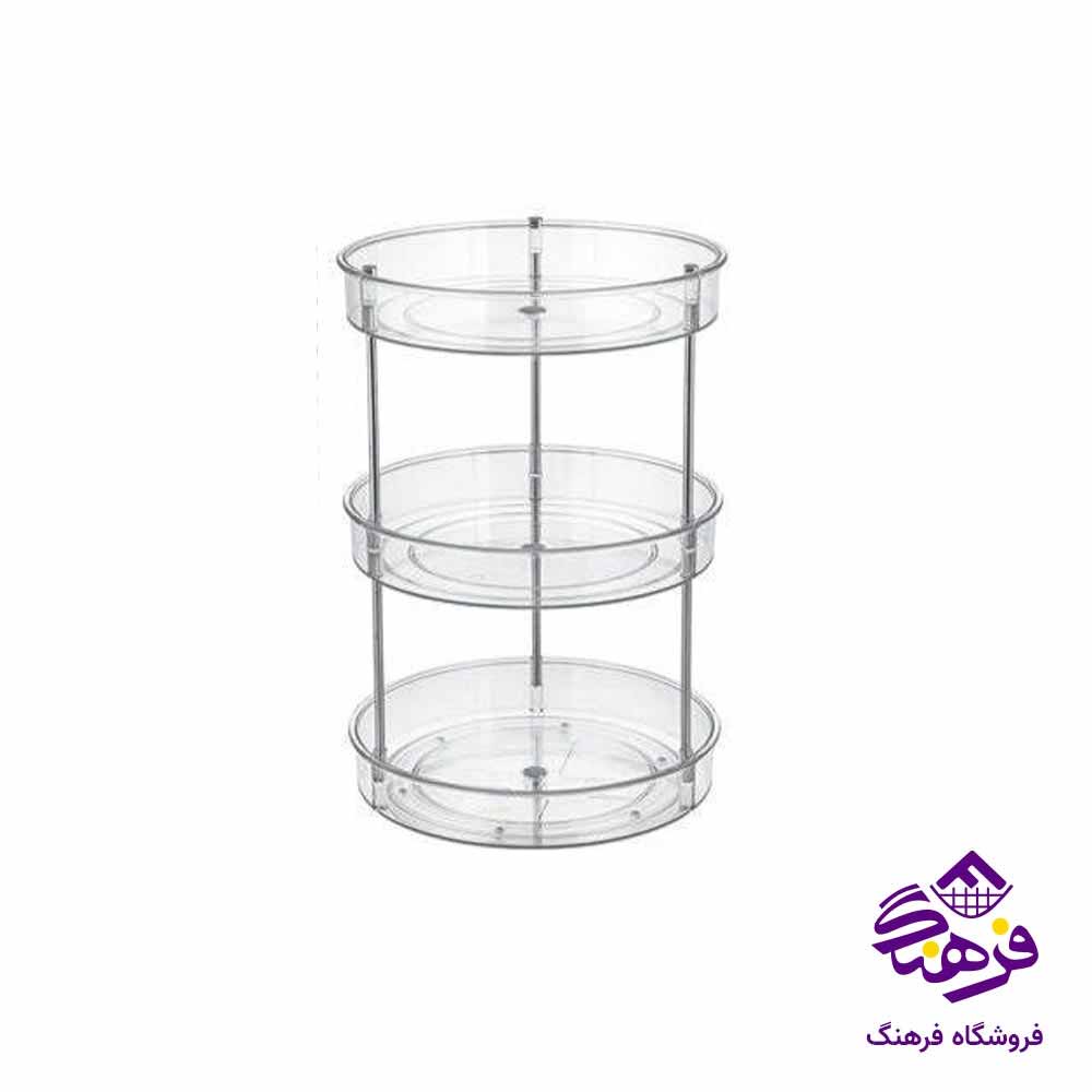نظم دهنده 3 طبقه نشکن لیمون مدل گردان 