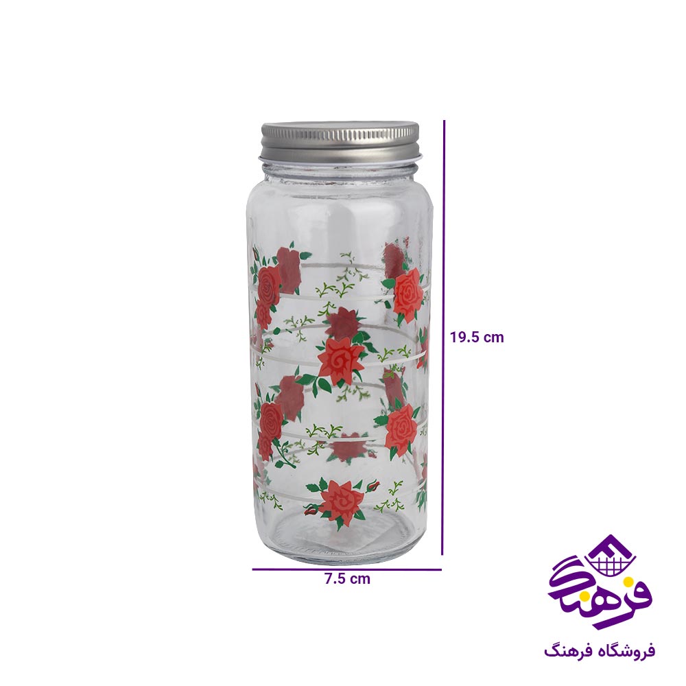 بانکه بلور کاوه مدل رژينا درب فلزی سایز 20 چاپی