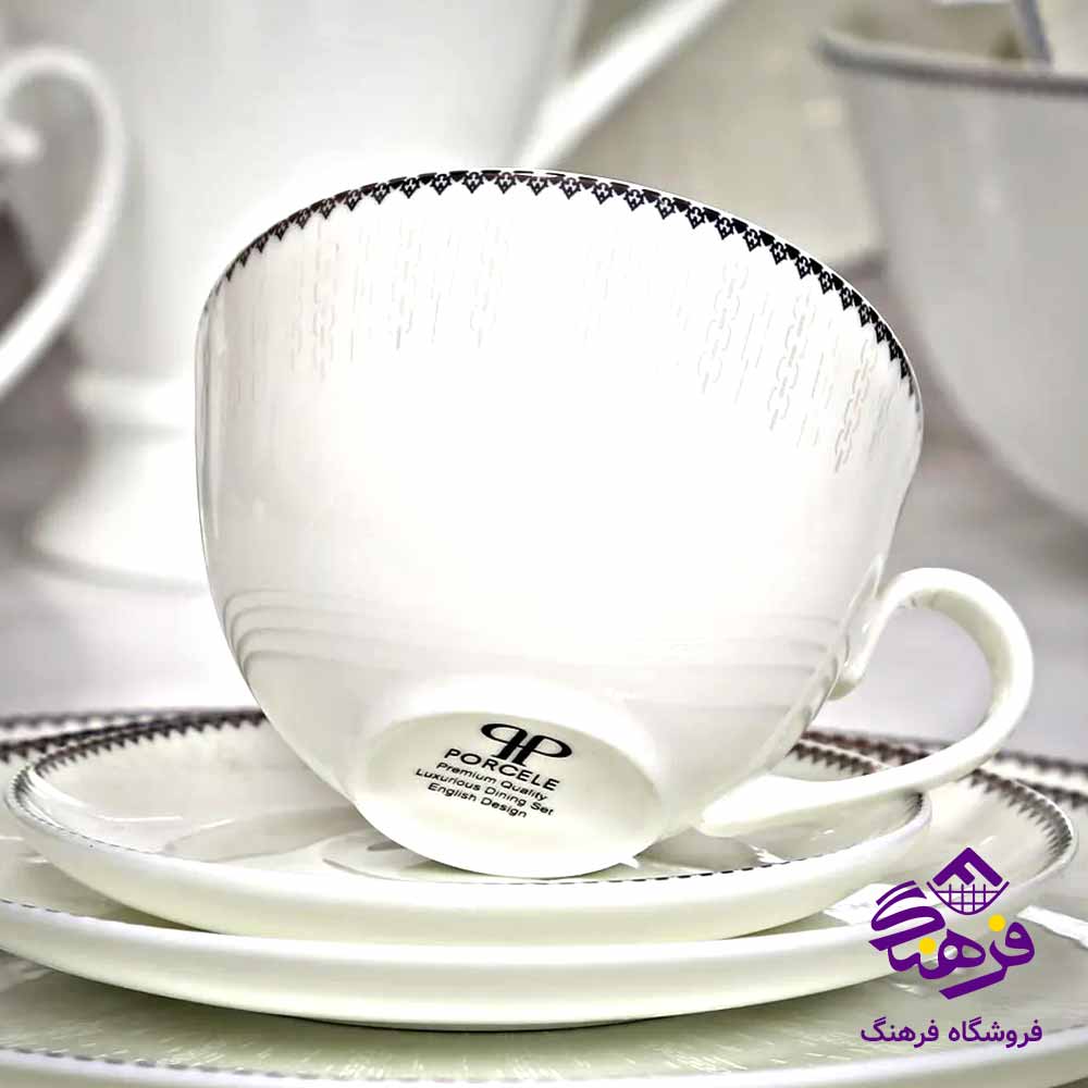 سرویس چینی 143 پارچه قالب درسا 5183PORCELLE 