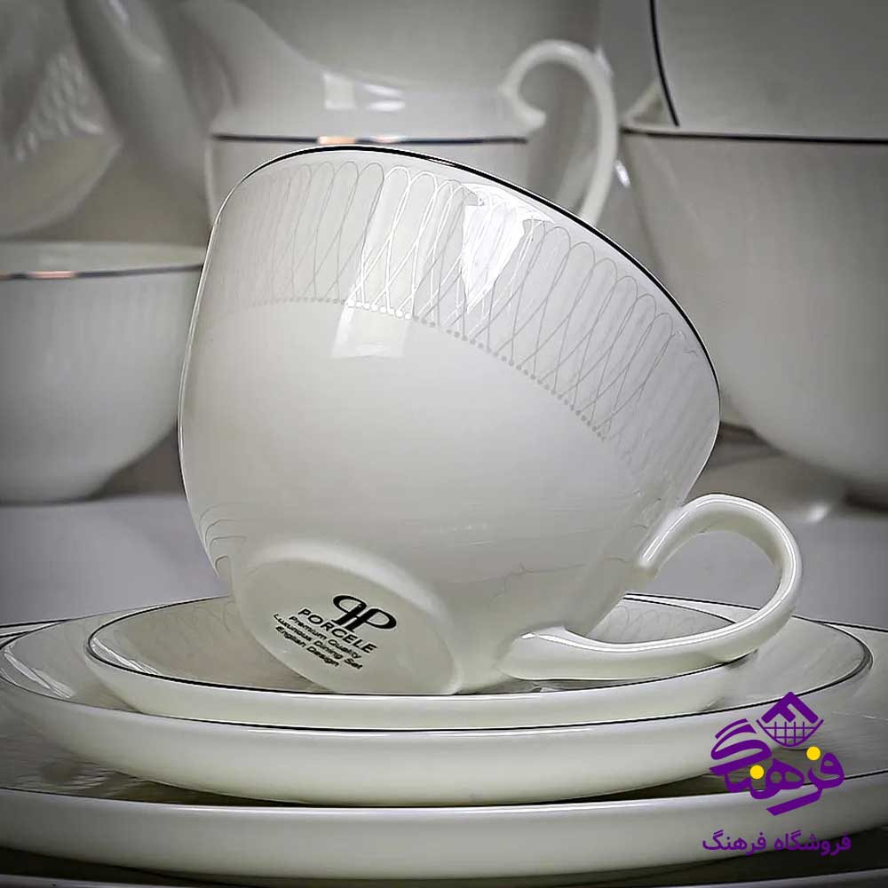 سرویس چینی 143 پارچه قالب درسا  5166PORCELLE