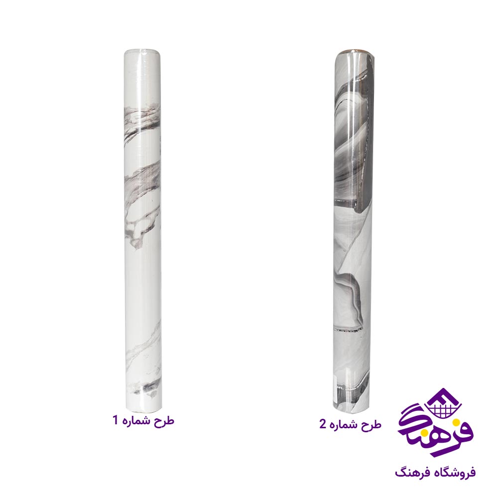 برچسب کابينت هايگلاس رنگين 60سانت 15متر