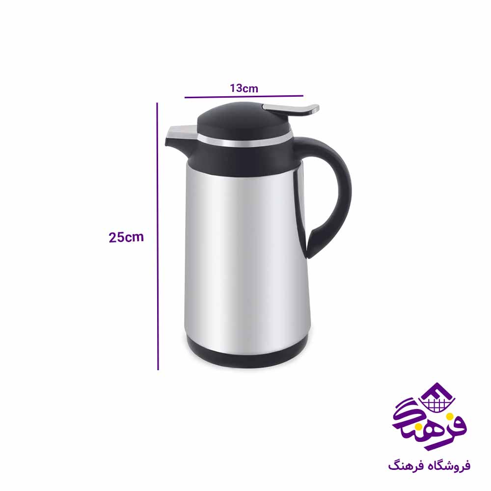 فلاسک استيل 1ليتر برند منتيا مدل 1411