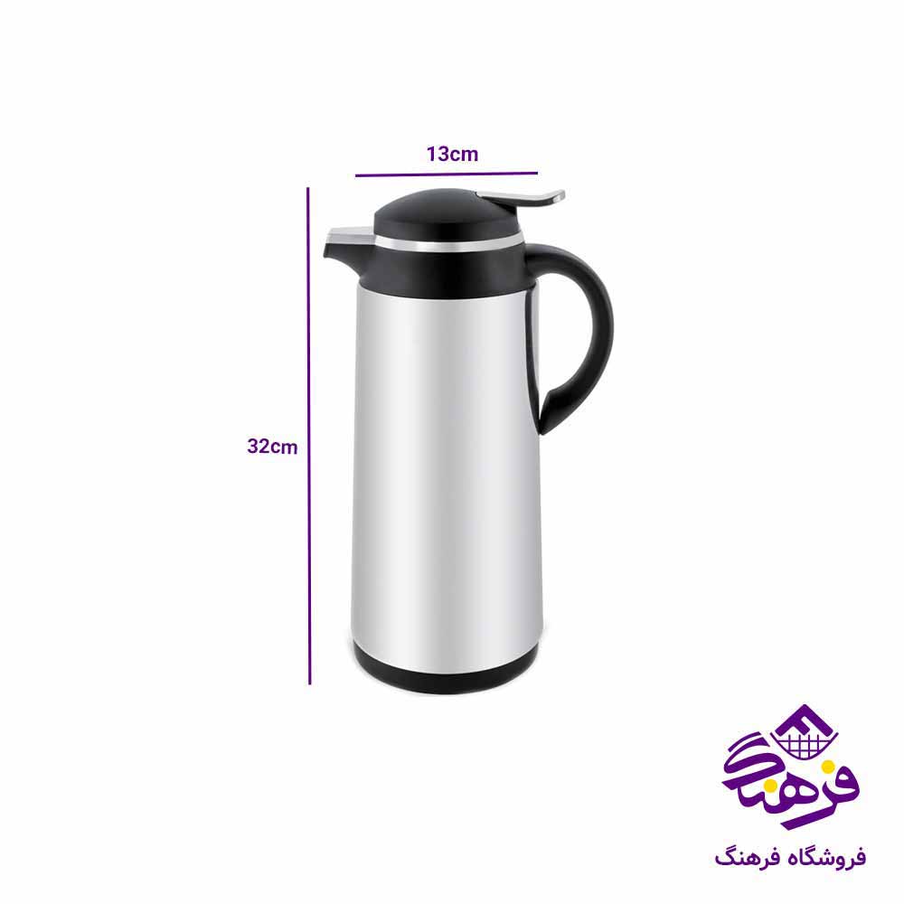  فلاسک استيل 9/1ليتر برند منتيا مدل 1419