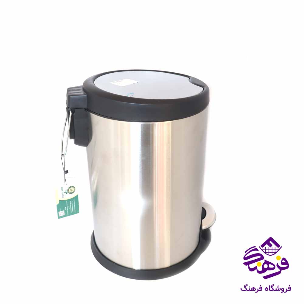 سطل استيل  لوکس 16ليتر برند منتيا مدل 1816