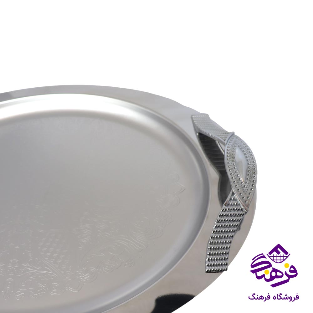 سينی بيضی منتیا دسته گندمی زاماک 1534