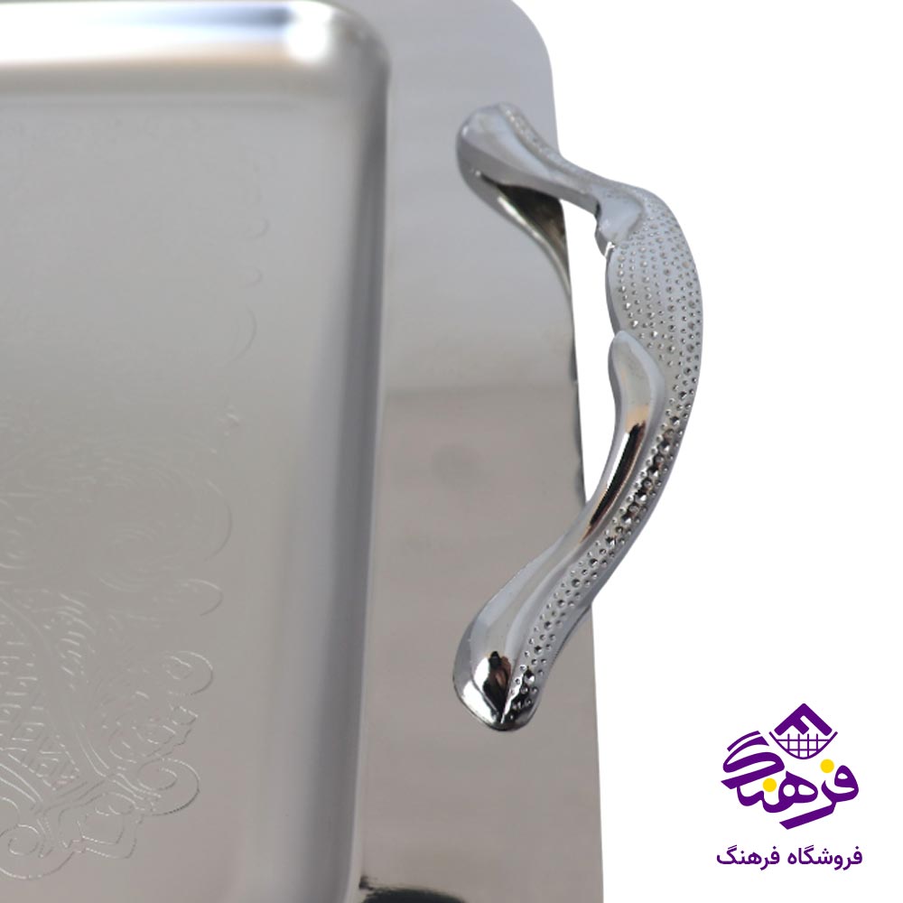 سينی مستطيل بزرگ منتیا دسته زاماک 1510