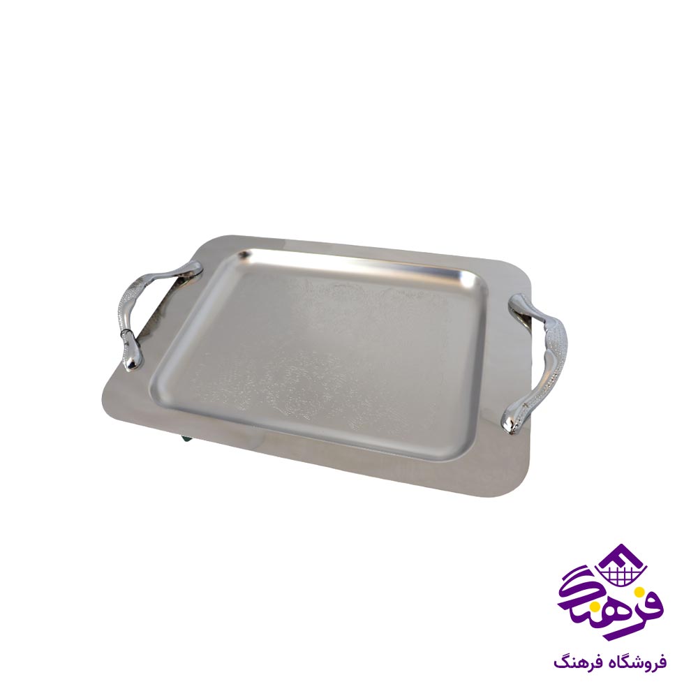 سينی مستطيل متوسط منتیا دسته زاماک  1511