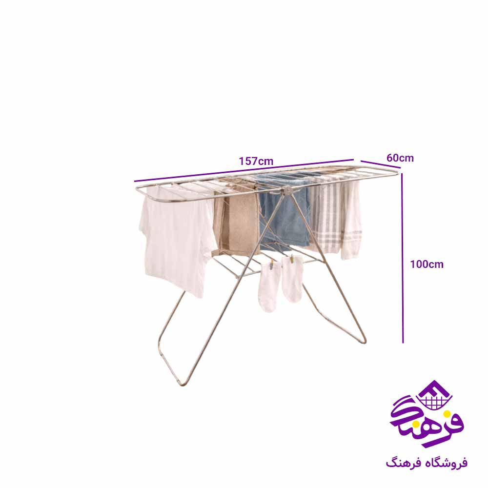 بندرخت استاتیک نقره ای برند منتیل مدل 1123