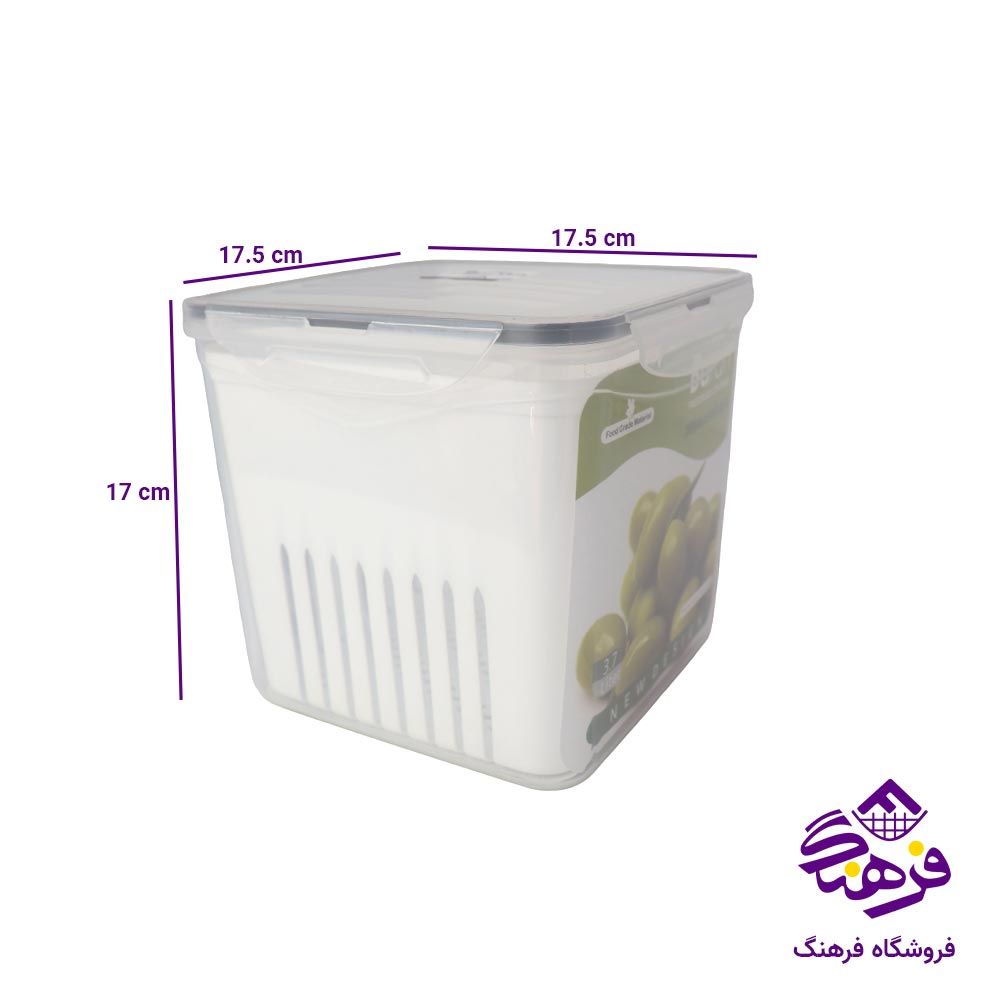 ظرف نگهدارنده باران مدل نيوا 594 سایز 4