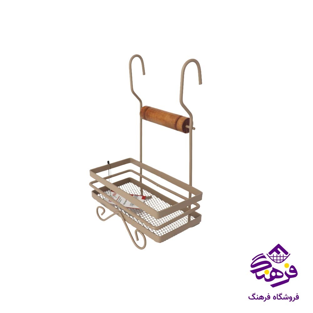 جااسکاج آويز دسته چوبی کالچر مدل پرو رنگ موکا 