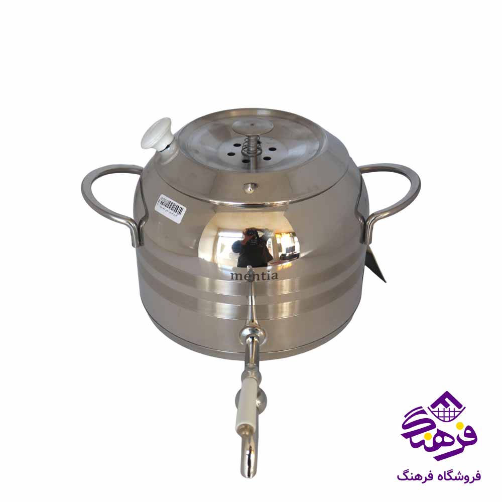 کتری قوری استیل 5لیتر منتیا مدل  1601 . 1603 . 1605